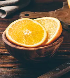 Orange recette ail noir