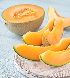 melon pour recette à l'ail noir