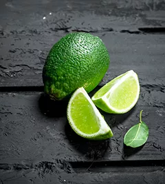 citron vert pour recette à l'ail noir