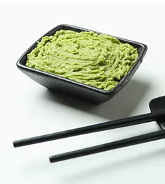 wasabi pour recette à l'ail noir