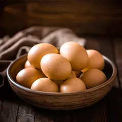 œufs pour recette ail noir