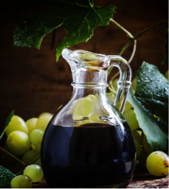 Vinaigre balsamique pour recette Ail noir & asperge mimosa