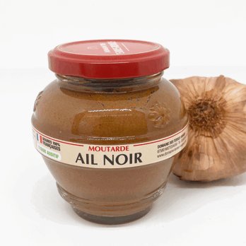 Moutarde ail noir Boutarin et Domaine Terres Rouges